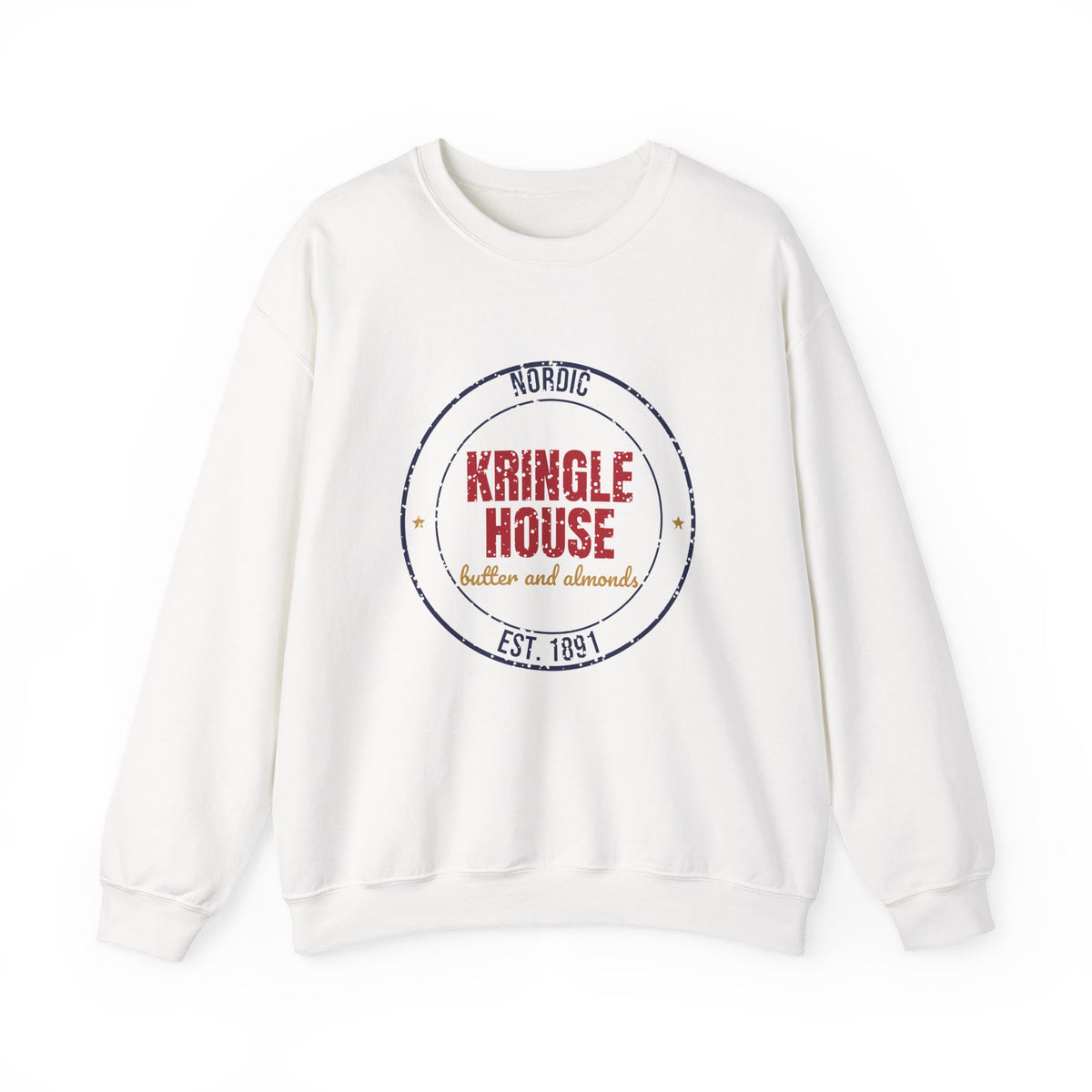 Nordic Kringle House Est. 1891 Sweatshirt, Vintage Christmas Crewneck Sweatshirt