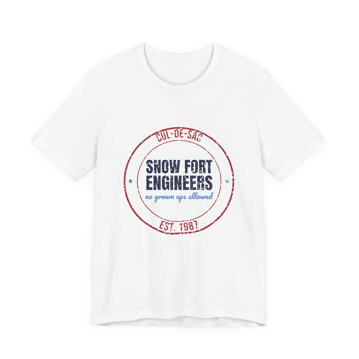 Cul-de-Sac Snow Fort Engineers Est. 1987 Shirt