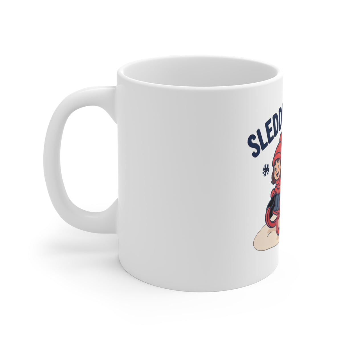Sledding Squad Winter Mug