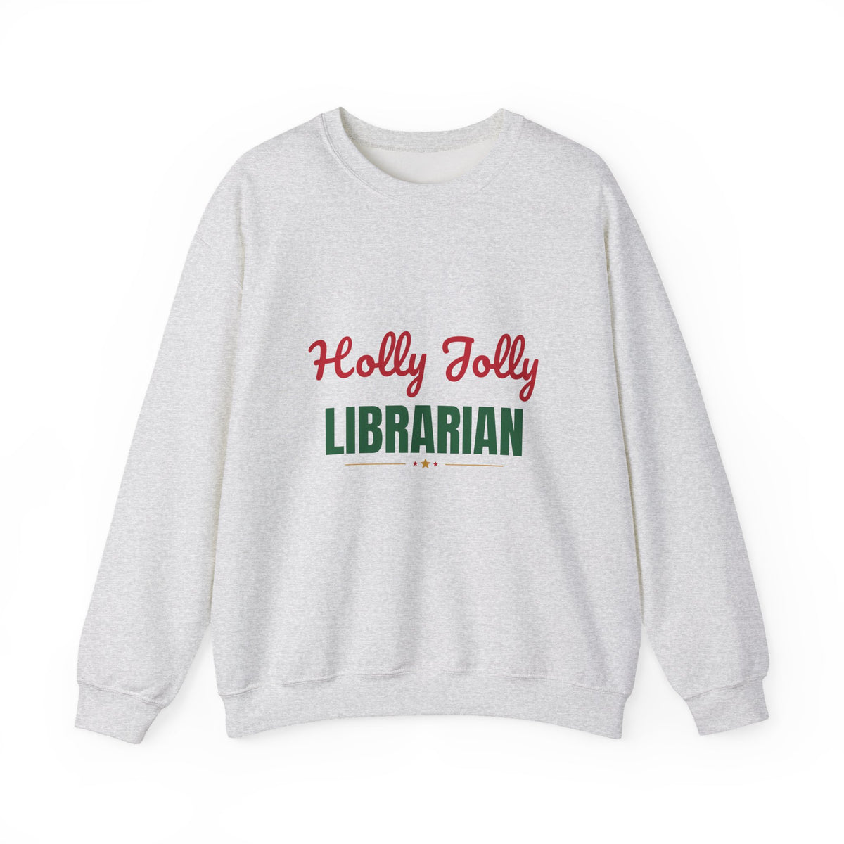 Holly Jolly Librarian Sweatshirt, Librarian Christmas Crewneck, Librarian Gift