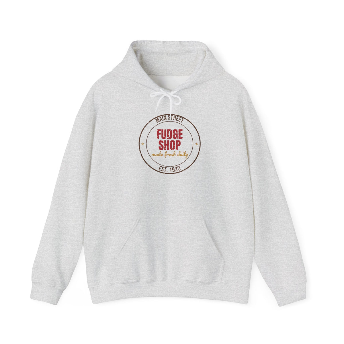 Main Street Fudge Shop Est. 1922 Hoodie, Vintage Christmas Hoodie
