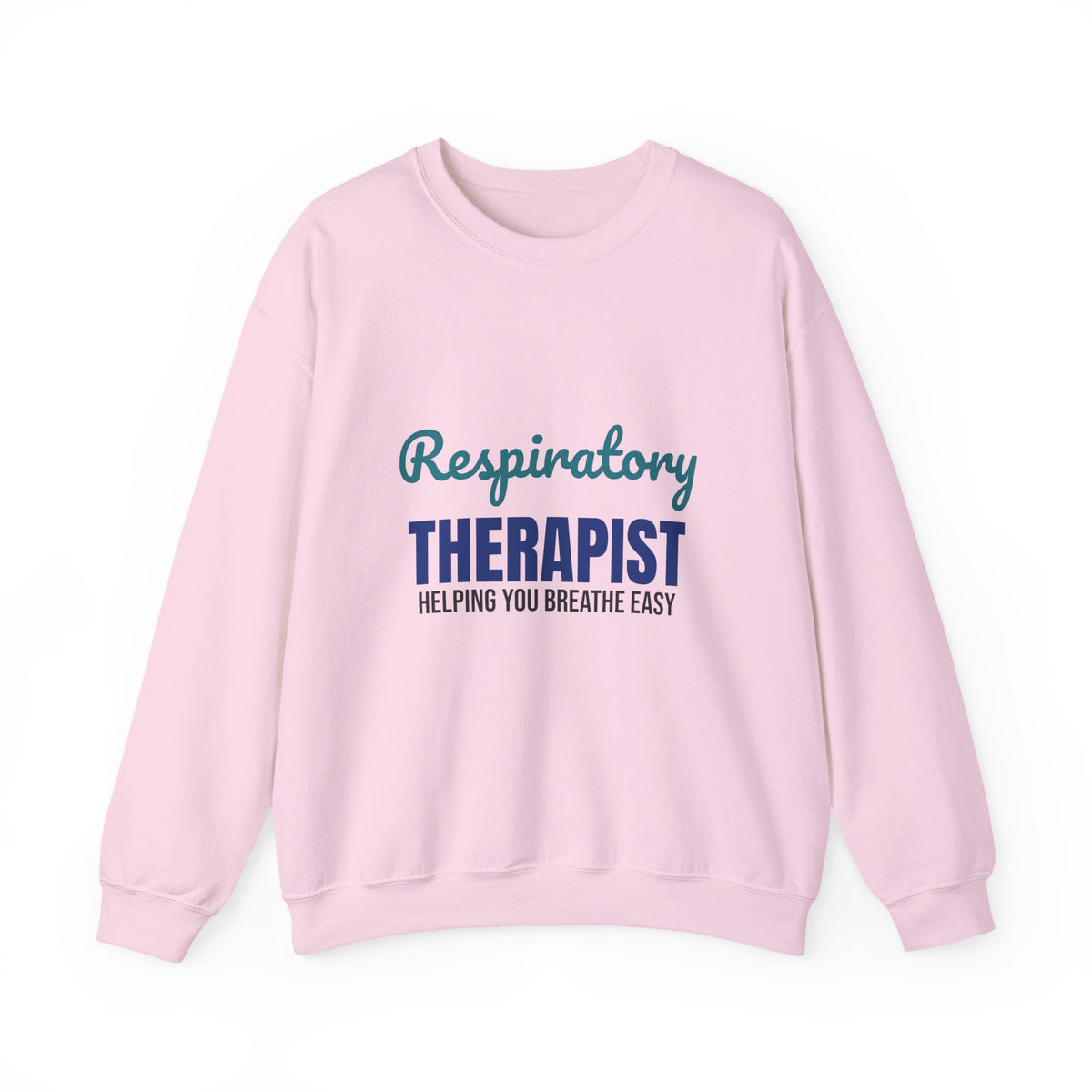 Respiratory Therapist Helping You Breathe Easy Sweatshirt, RT Crewneck Sweatshirt, Respiratory Therapy