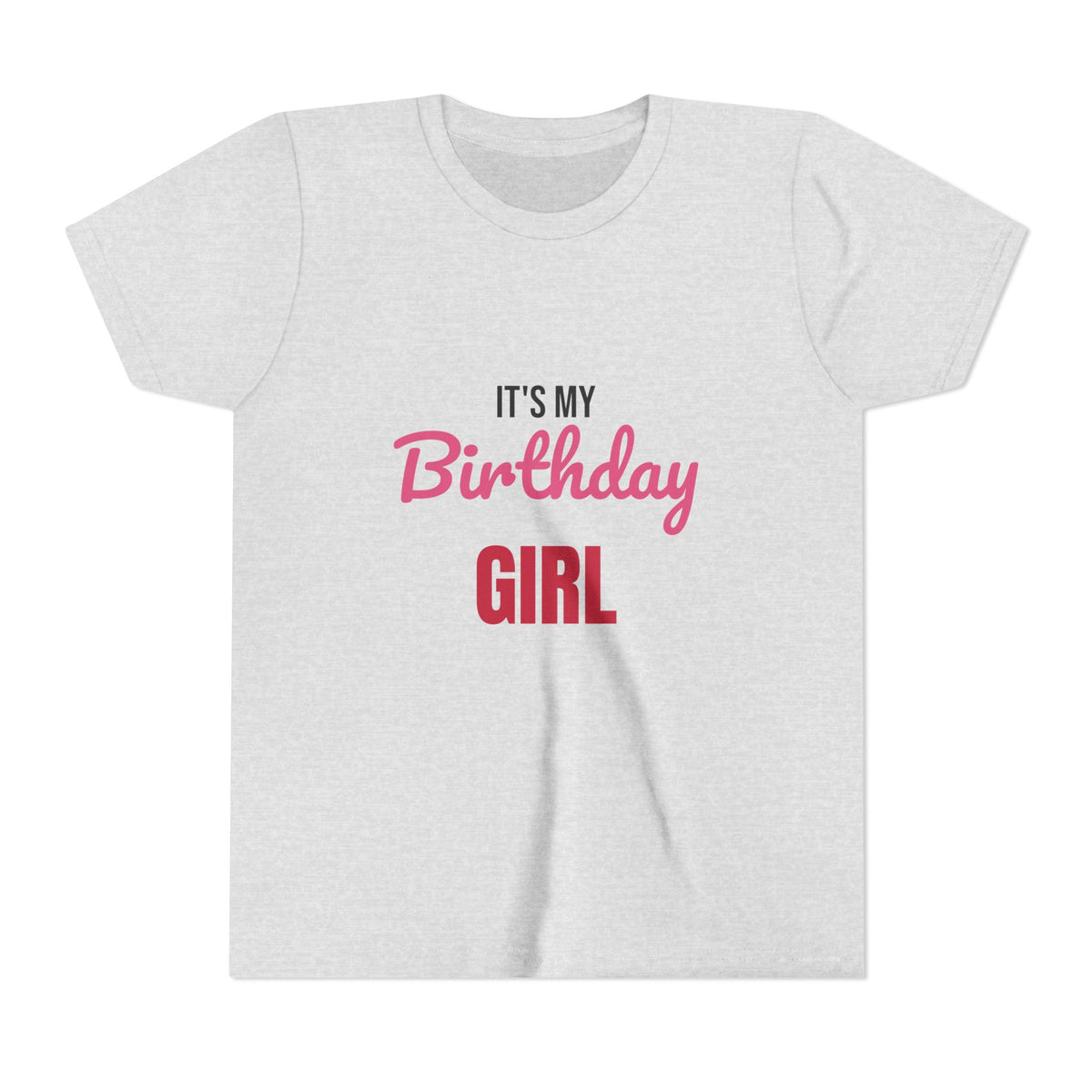 It's My Birthday Girl Kids Shirt