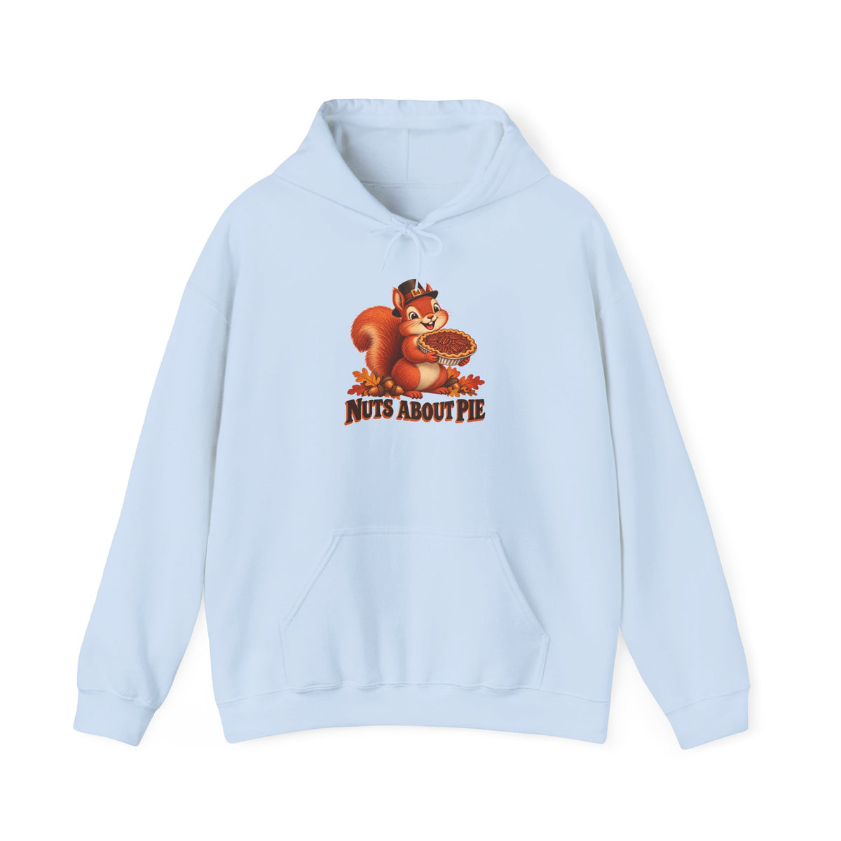 Nuts About Pie Squirrel Thanksgiving Hoodie, Squirrel Thanksgiving Hoodie