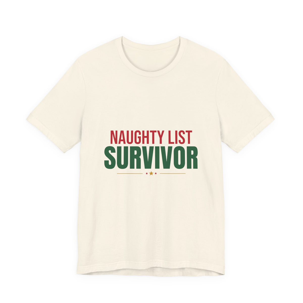 Naughty List Survivor Shirt