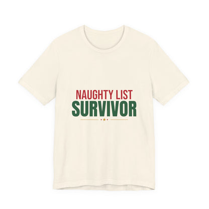 Naughty List Survivor Shirt