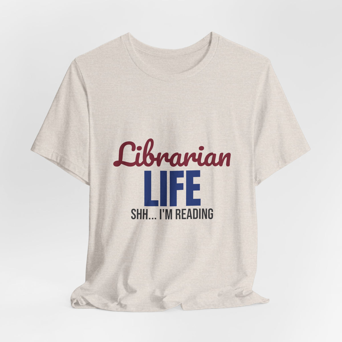 Librarian Life Shh I'm Reading Shirt, Librarian T-Shirt, Book Lover Gift