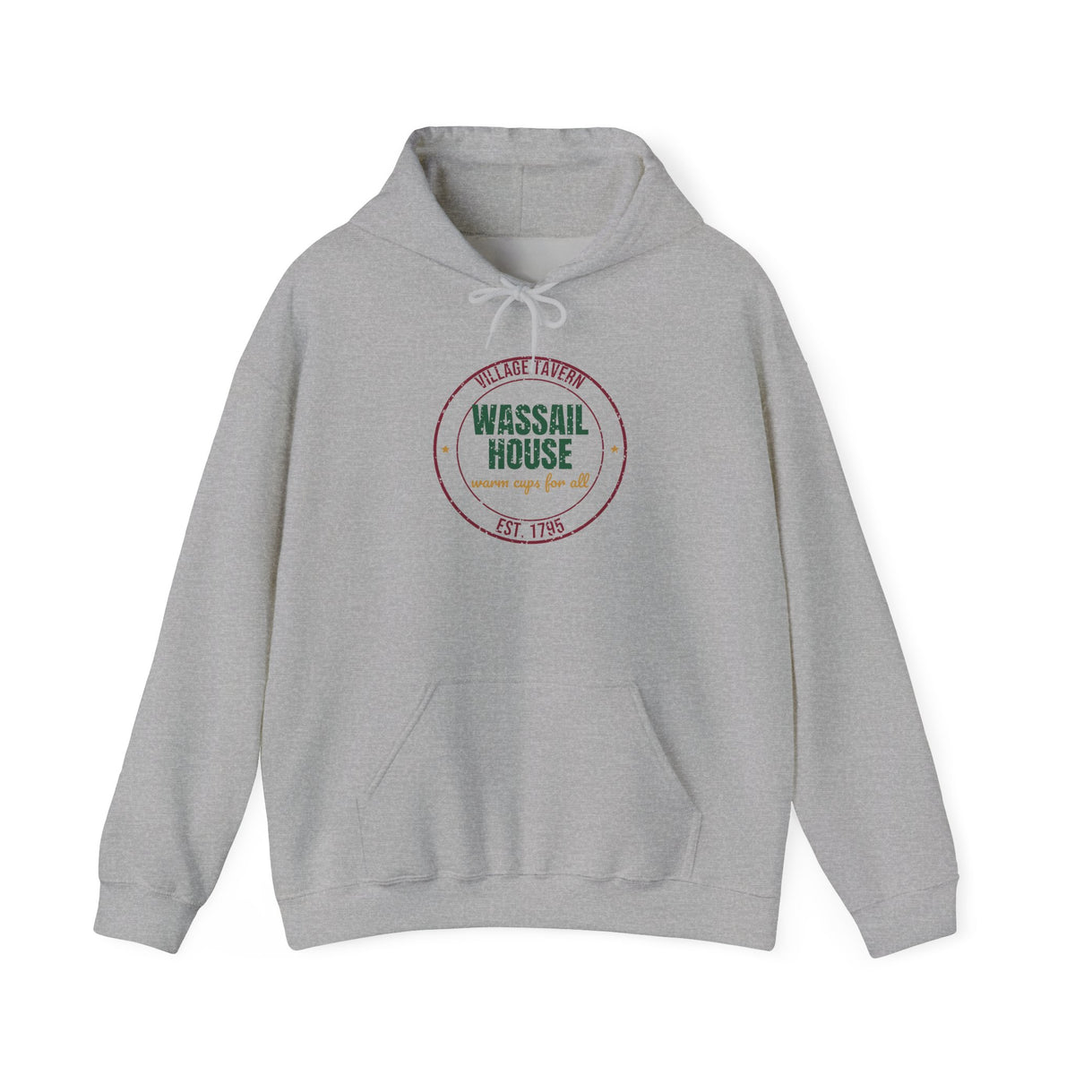 Village Tavern Wassail House Est. 1795 Hoodie, Vintage Christmas Hoodie