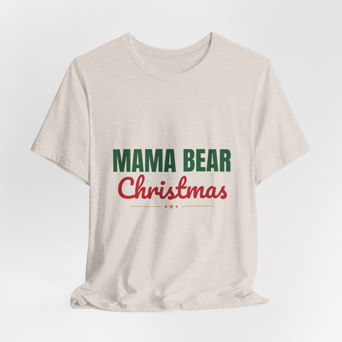 Mama Bear Christmas Shirt, Mom Christmas T-Shirt, Gift for Mom