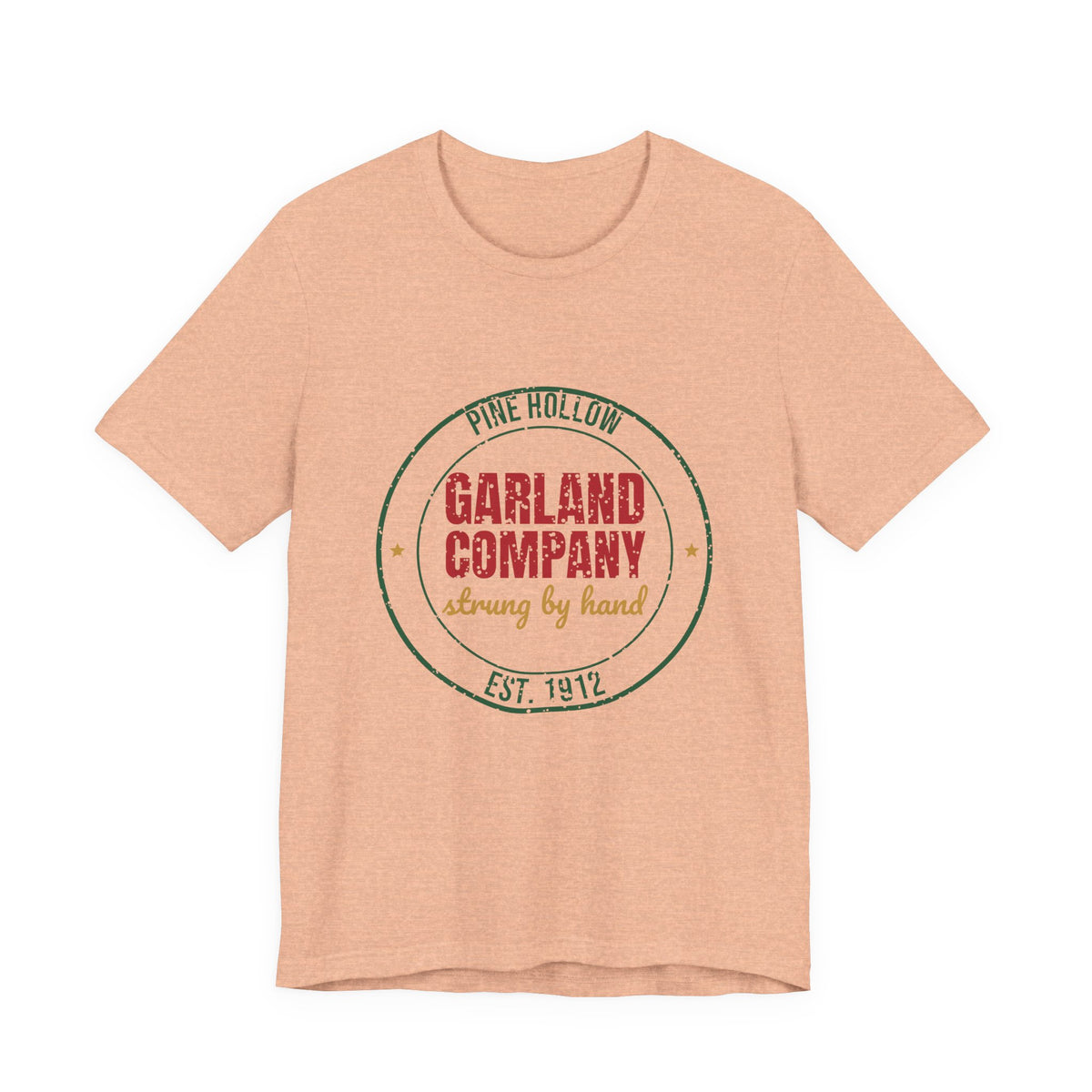 Pine Hollow Garland Company Est. 1912 Shirt, Vintage Christmas T-Shirt, Vintage Christmas Gift