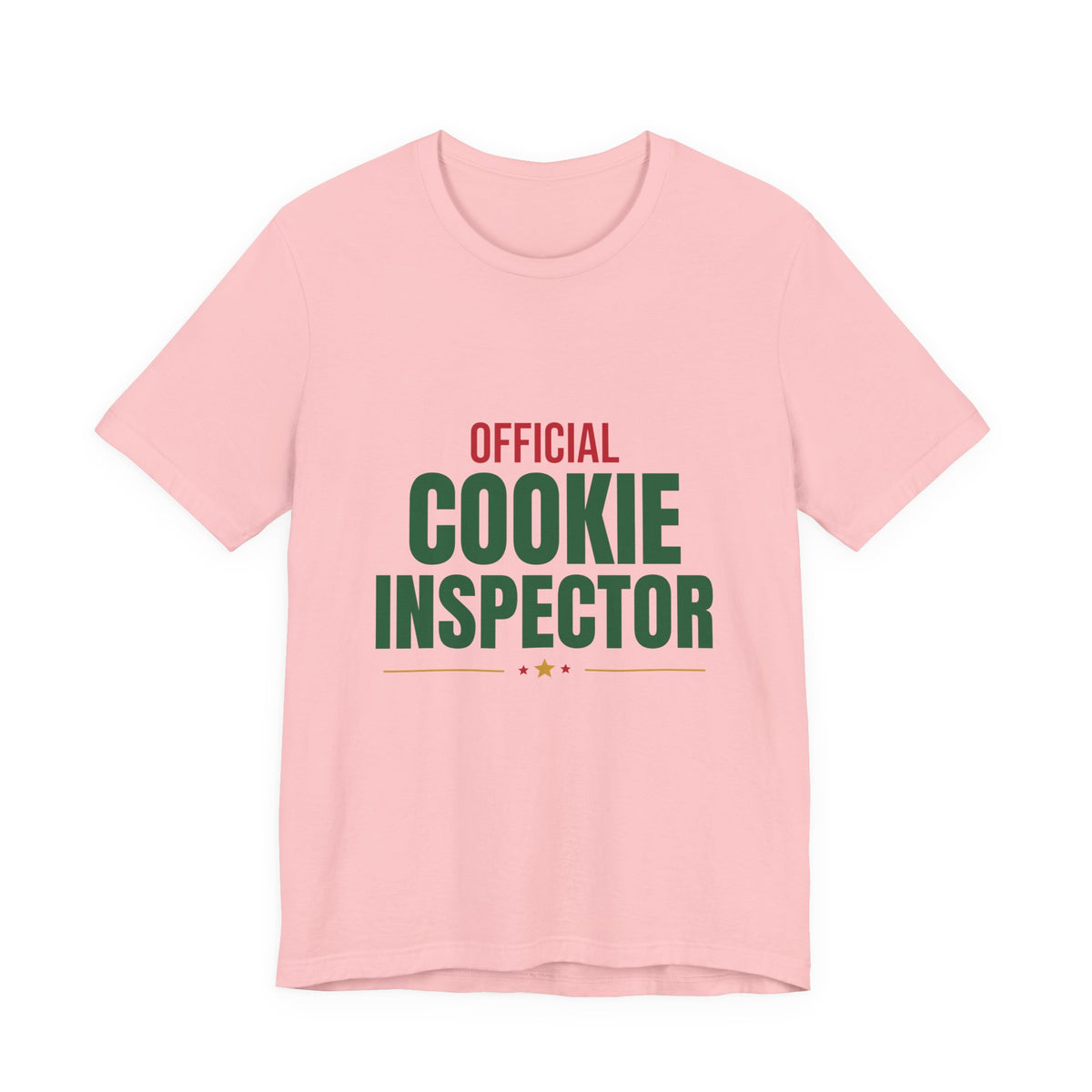 Official Cookie Inspector Shirt, Funny Christmas Baking T-Shirt