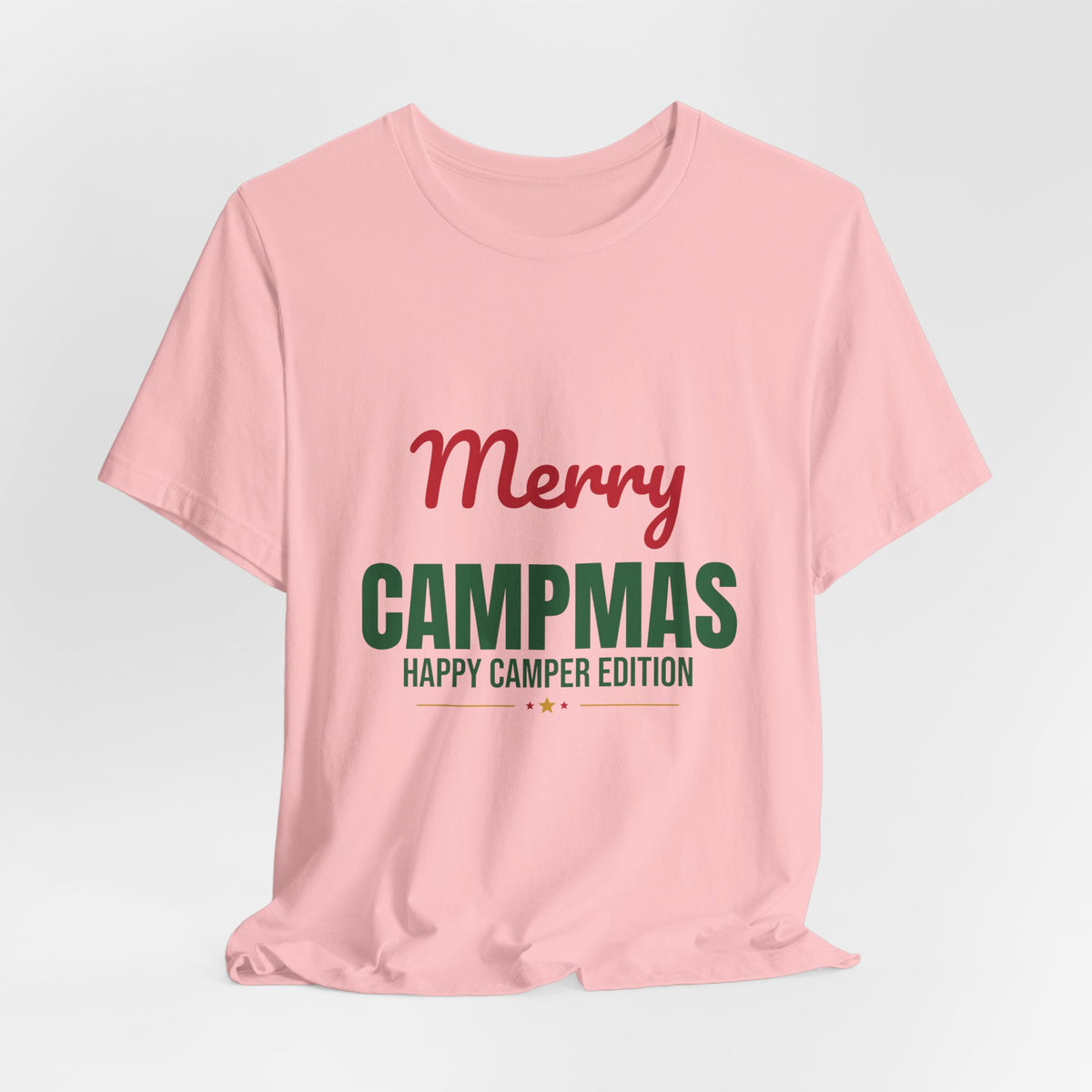 Merry Campmas Shirt, Camping Christmas T-Shirt, Camper Gift