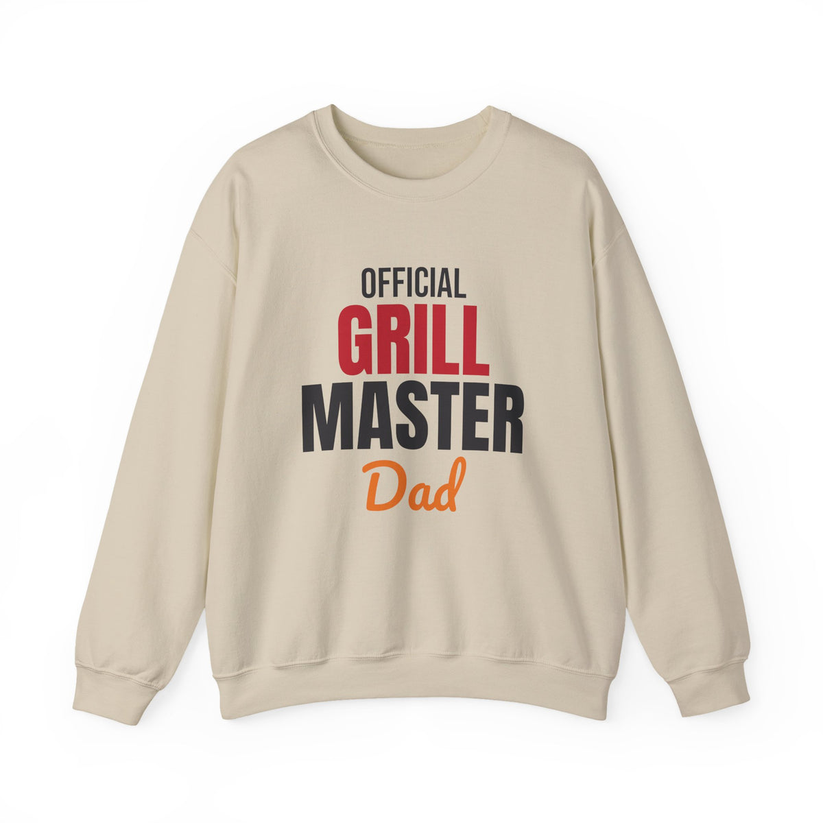 Official Grill Master Dad Sweatshirt