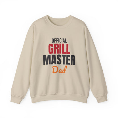 Official Grill Master Dad Sweatshirt