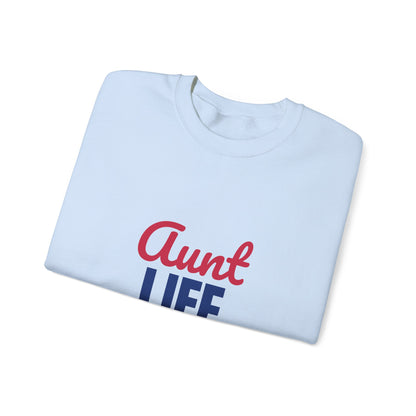 Aunt Life Spoil Them Send Them Home Sweatshirt, Aunt Crewneck, Auntie Gift