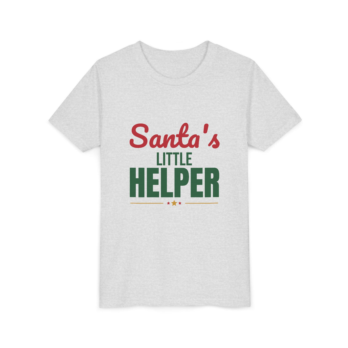 Santa's Little Helper Kids Shirt, Kids Christmas T-Shirt