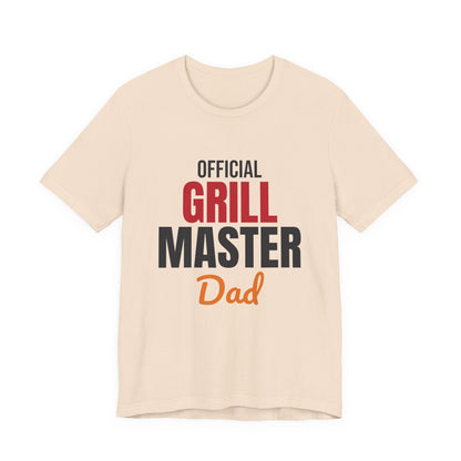 Official Grill Master Dad Shirt