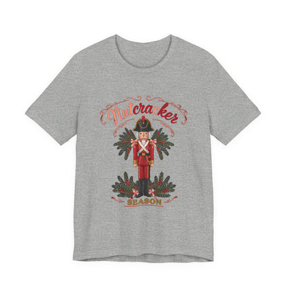 Nutcracker Season Shirt, Vintage Nutcracker T-Shirt, Pink Christmas Tee