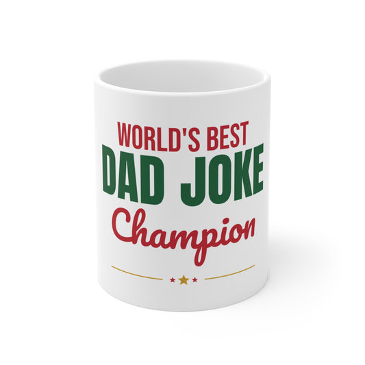 World's Best Dad Joke Champion Mug