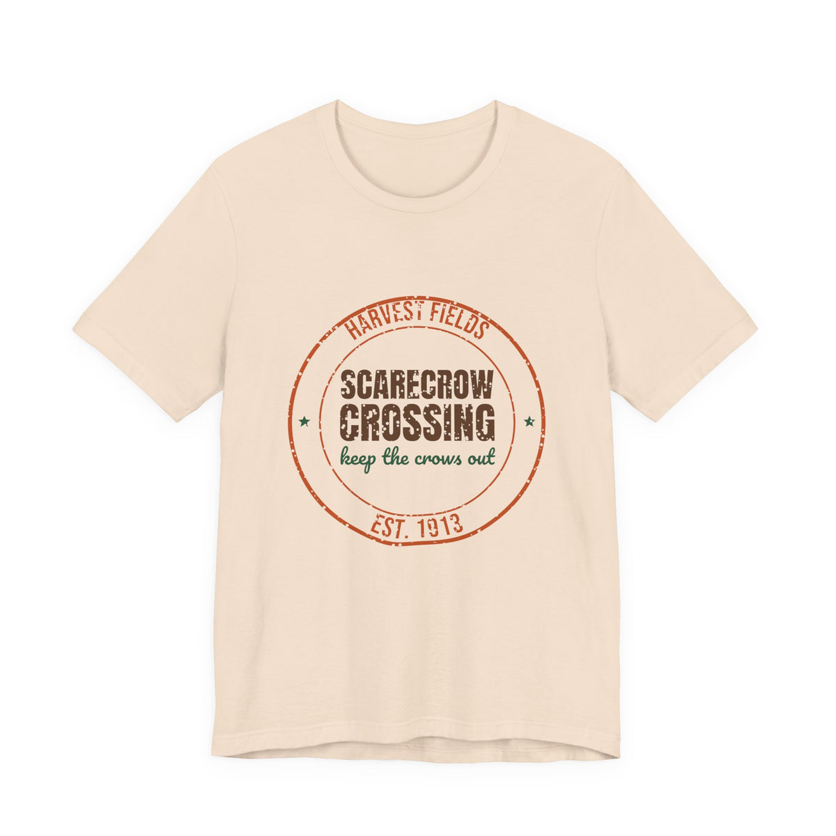 Harvest Fields Scarecrow Crossing Est. 1913 Shirt, Vintage Fall T-Shirt, Vintage Fall Gift