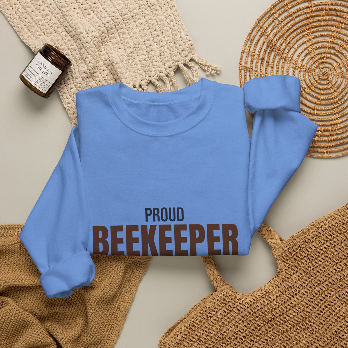 Proud Beekeeper Bee Kind Sweatshirt, Beekeeper Crewneck