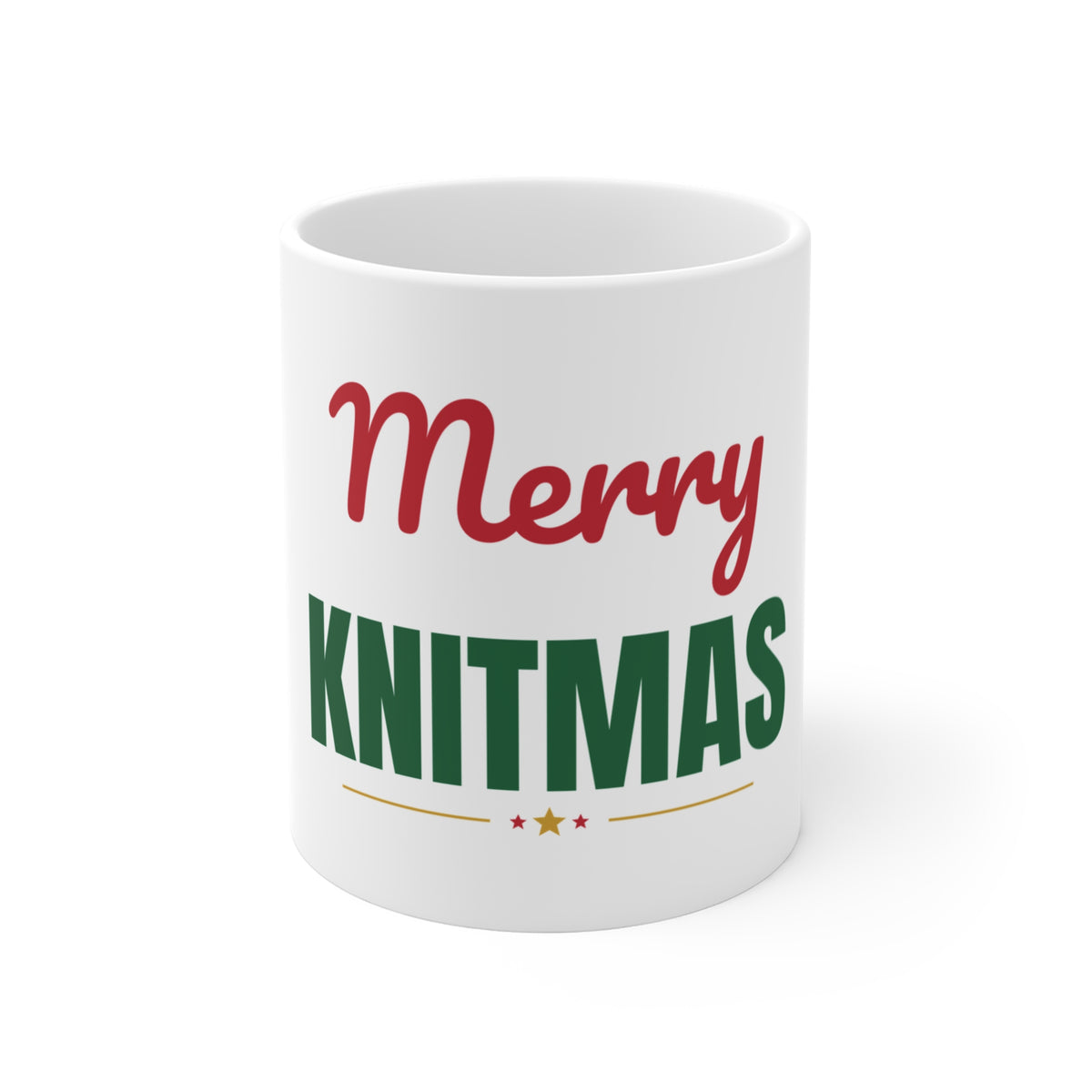 Merry Knitmas Mug