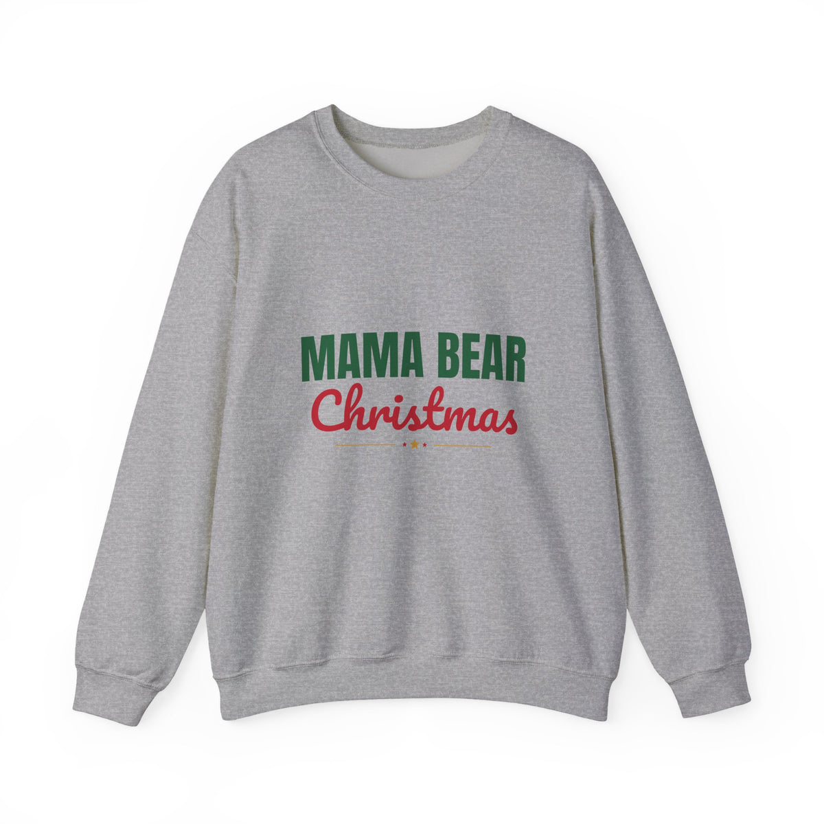 Mama Bear Christmas Sweatshirt, Mom Christmas Crewneck, Gift for Mom