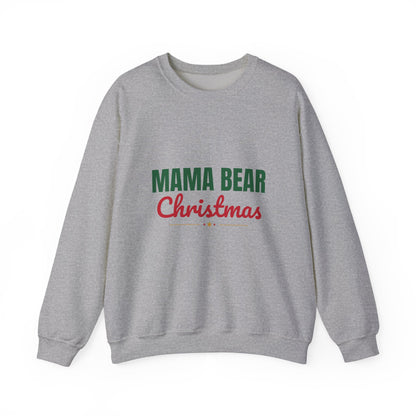 Mama Bear Christmas Sweatshirt, Mom Christmas Crewneck, Gift for Mom