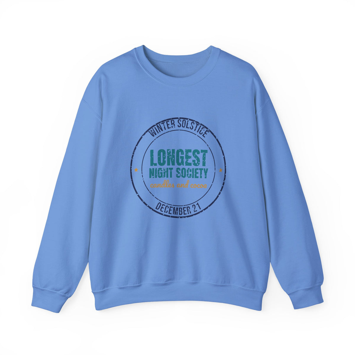 Winter Solstice Longest Night Society Sweatshirt, Winter Solstice Crewneck Sweatshirt
