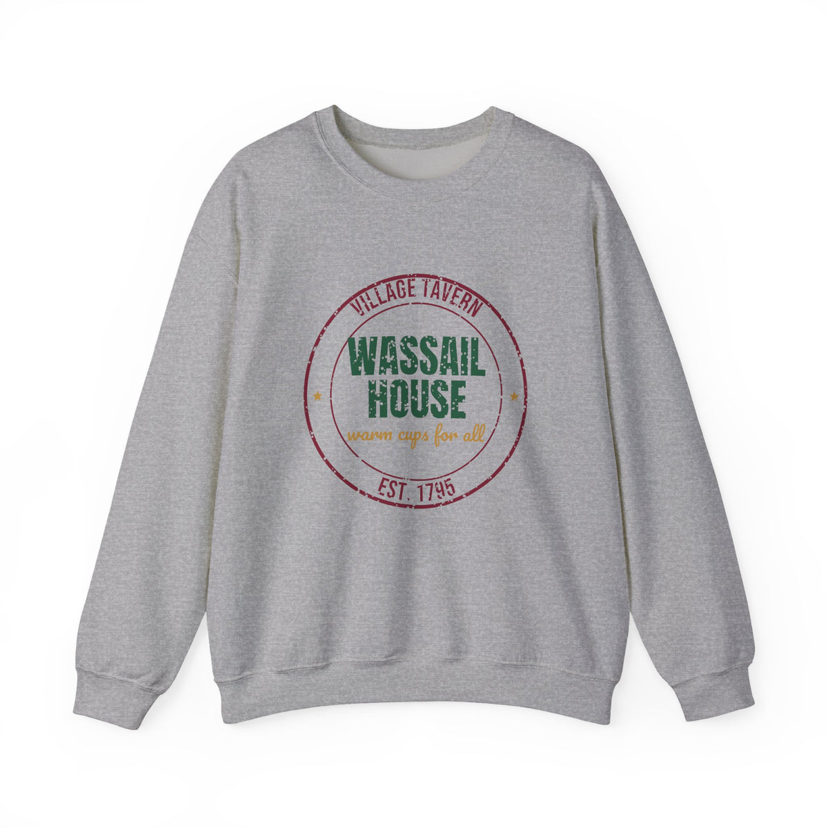Village Tavern Wassail House Est. 1795 Sweatshirt, Vintage Christmas Crewneck Sweatshirt