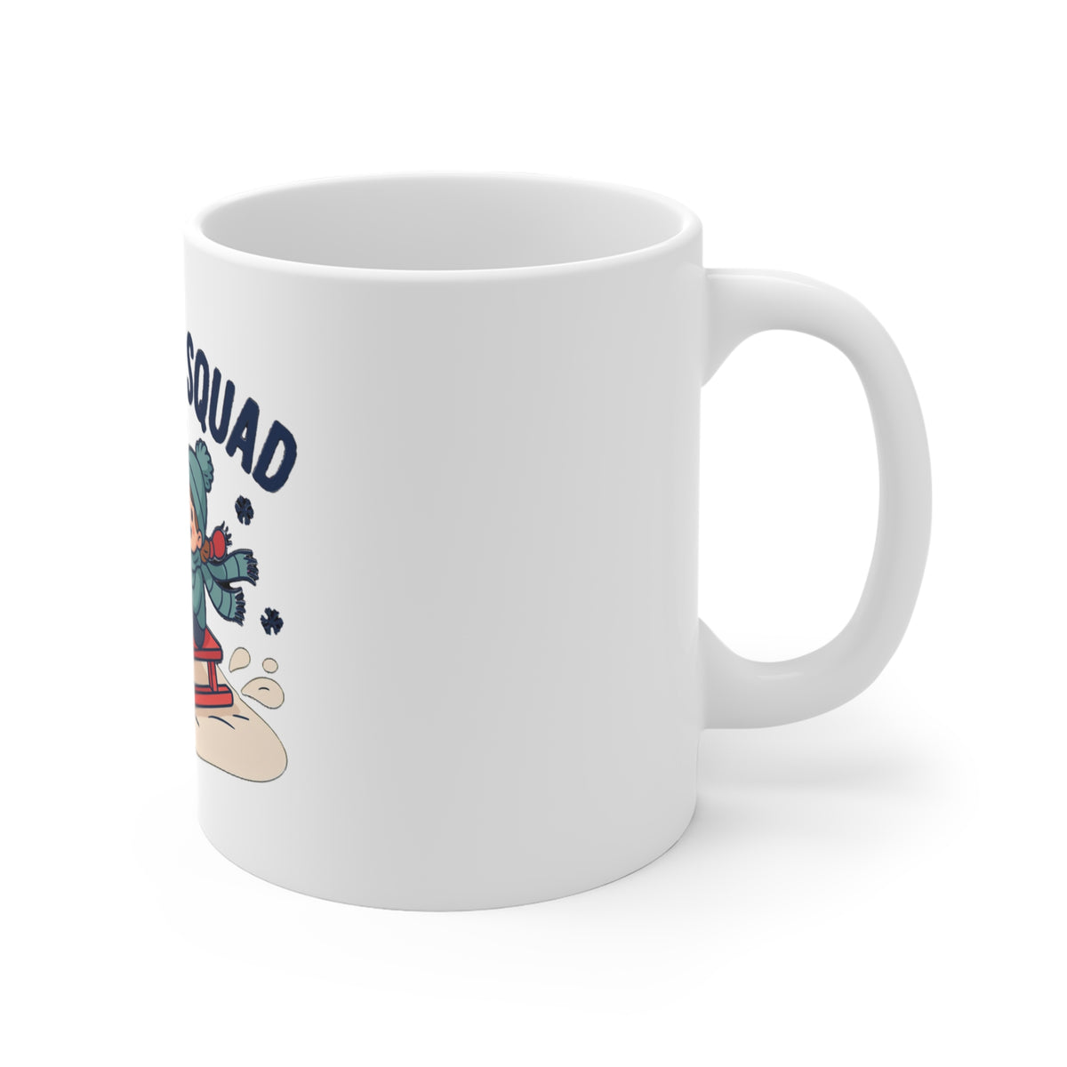 Sledding Squad Winter Mug