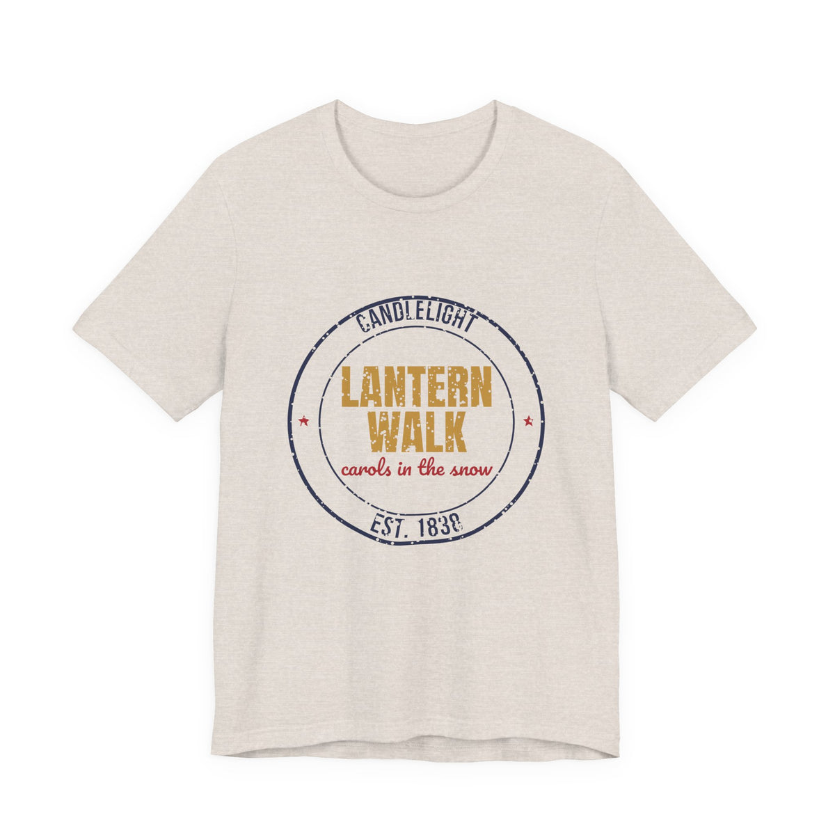 Candlelight Lantern Walk Est. 1838 Shirt, Vintage Christmas T-Shirt, Vintage Christmas Gift