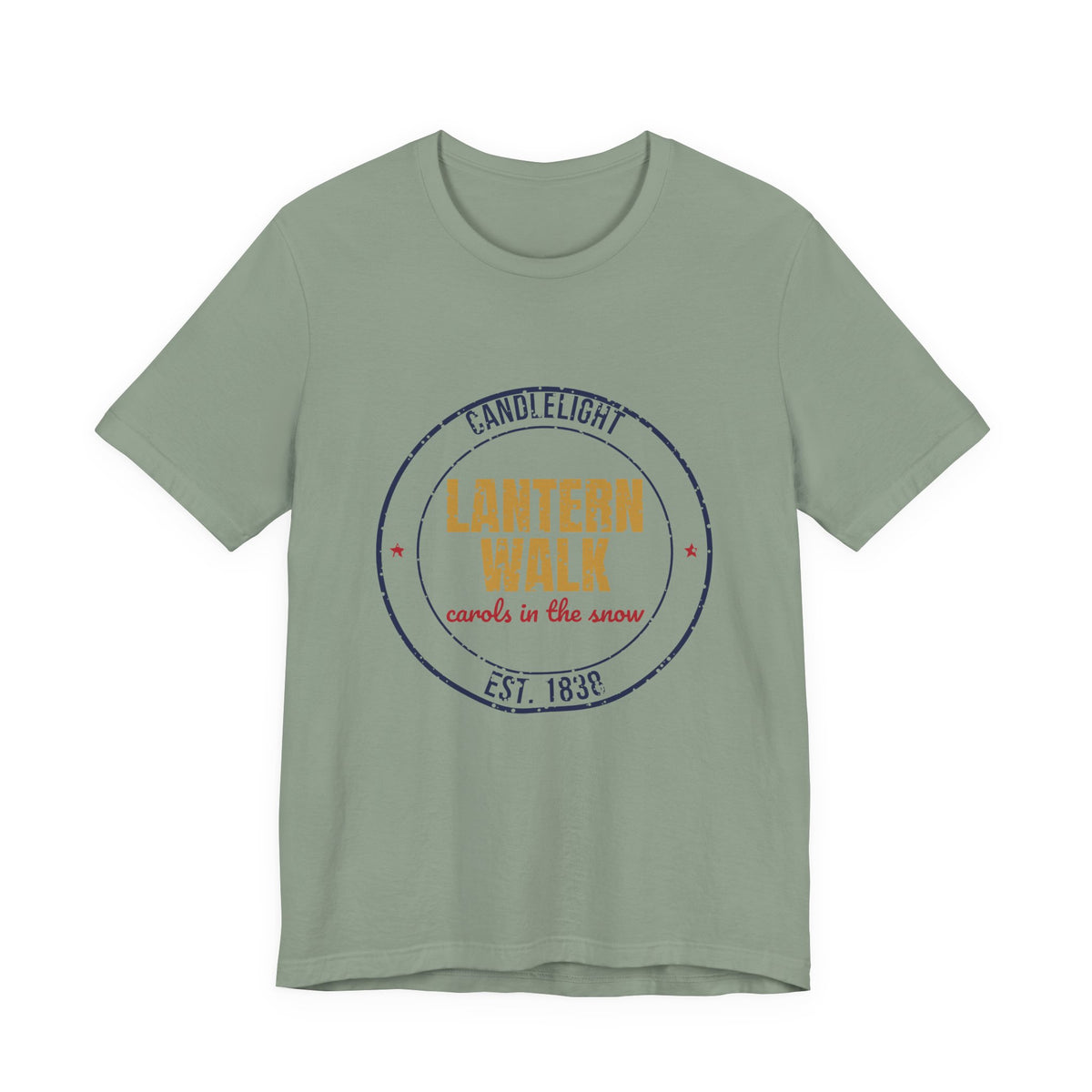 Candlelight Lantern Walk Est. 1838 Shirt, Vintage Christmas T-Shirt, Vintage Christmas Gift
