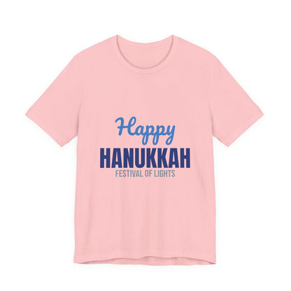 Happy Hanukkah Festival of Lights Shirt, Hanukkah T-Shirt, Hanukkah Gift
