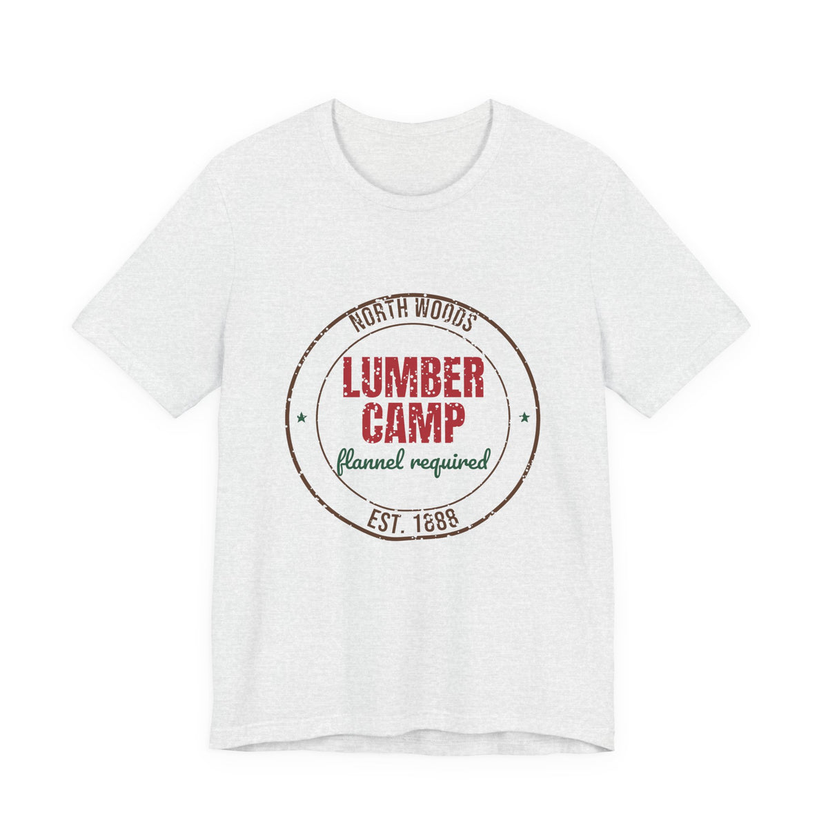 North Woods Lumber Camp Est. 1888 Shirt, Vintage Lumberjack T-Shirt, Vintage Lumberjack Gift