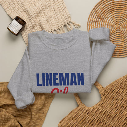 Lineman Life Working High So You Have Power Sweatshirt, Lineman Crewneck Sweatshirt