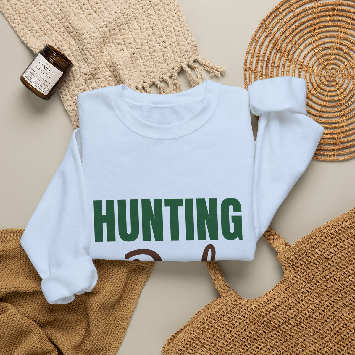Hunting Dad Up Before the Sun Sweatshirt, Hunting Dad Crewneck