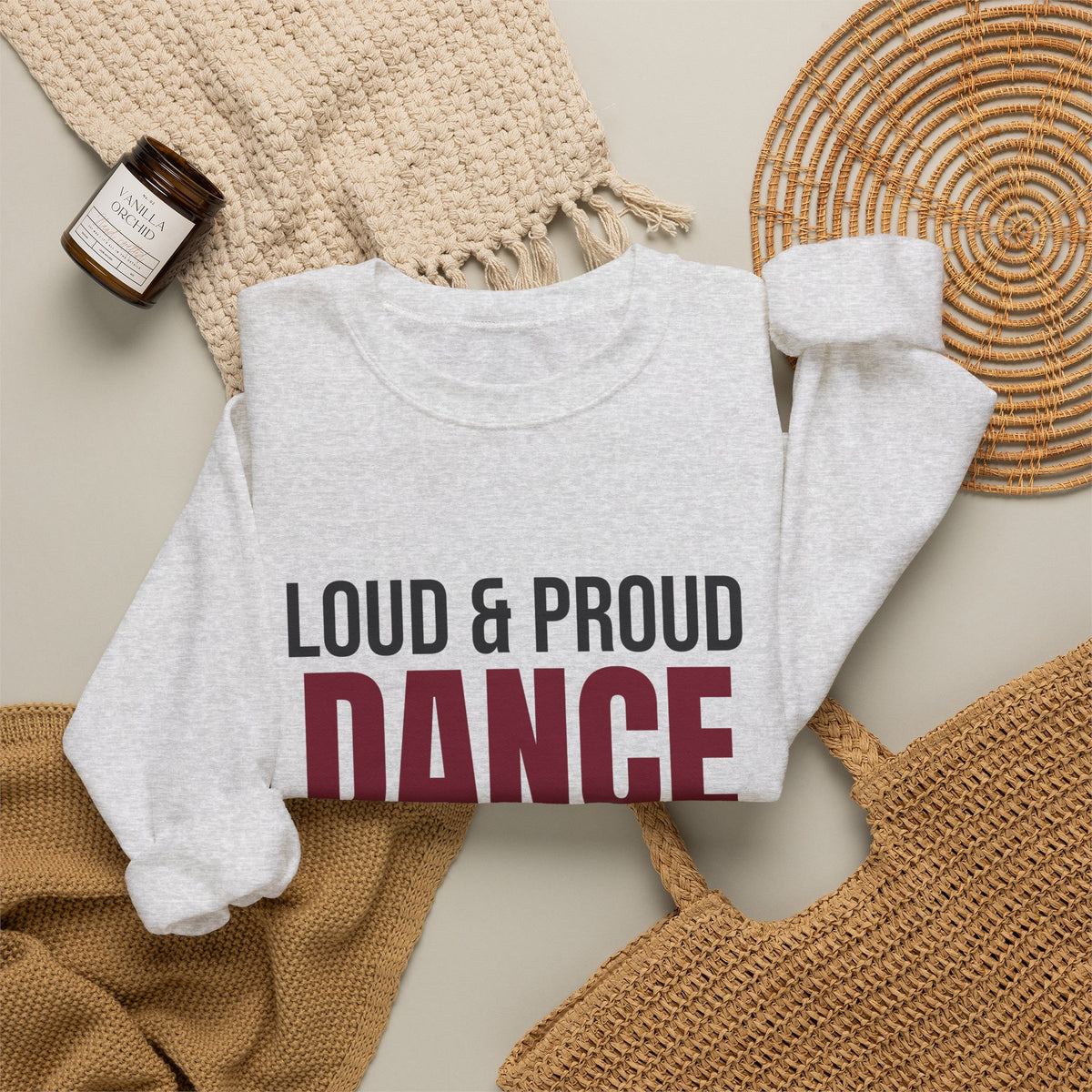 Loud and Proud Dance Mom Sweatshirt, Dance Mom Crewneck