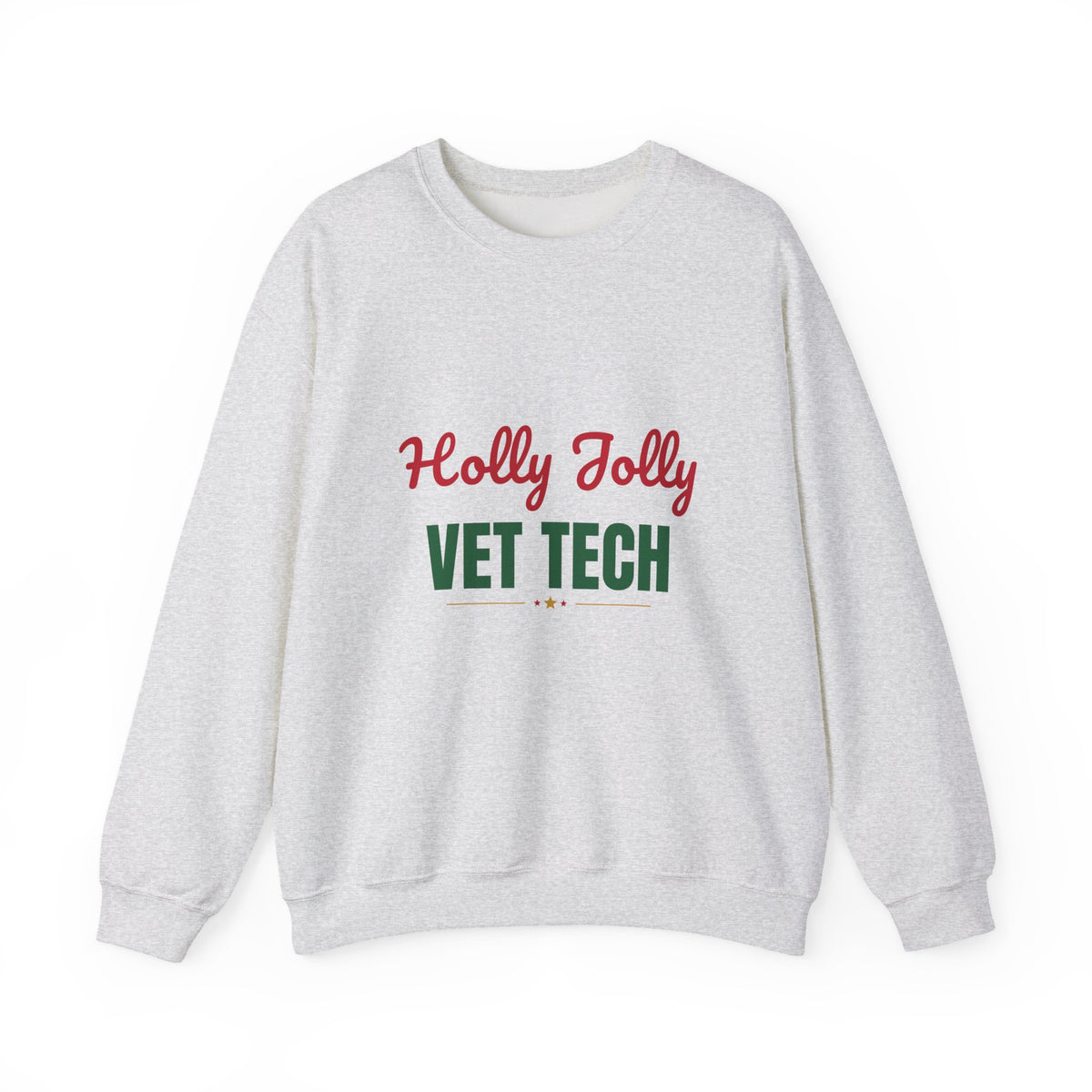 Holly Jolly Vet Tech Sweatshirt, Vet Tech Christmas Crewneck, Vet Tech Gift