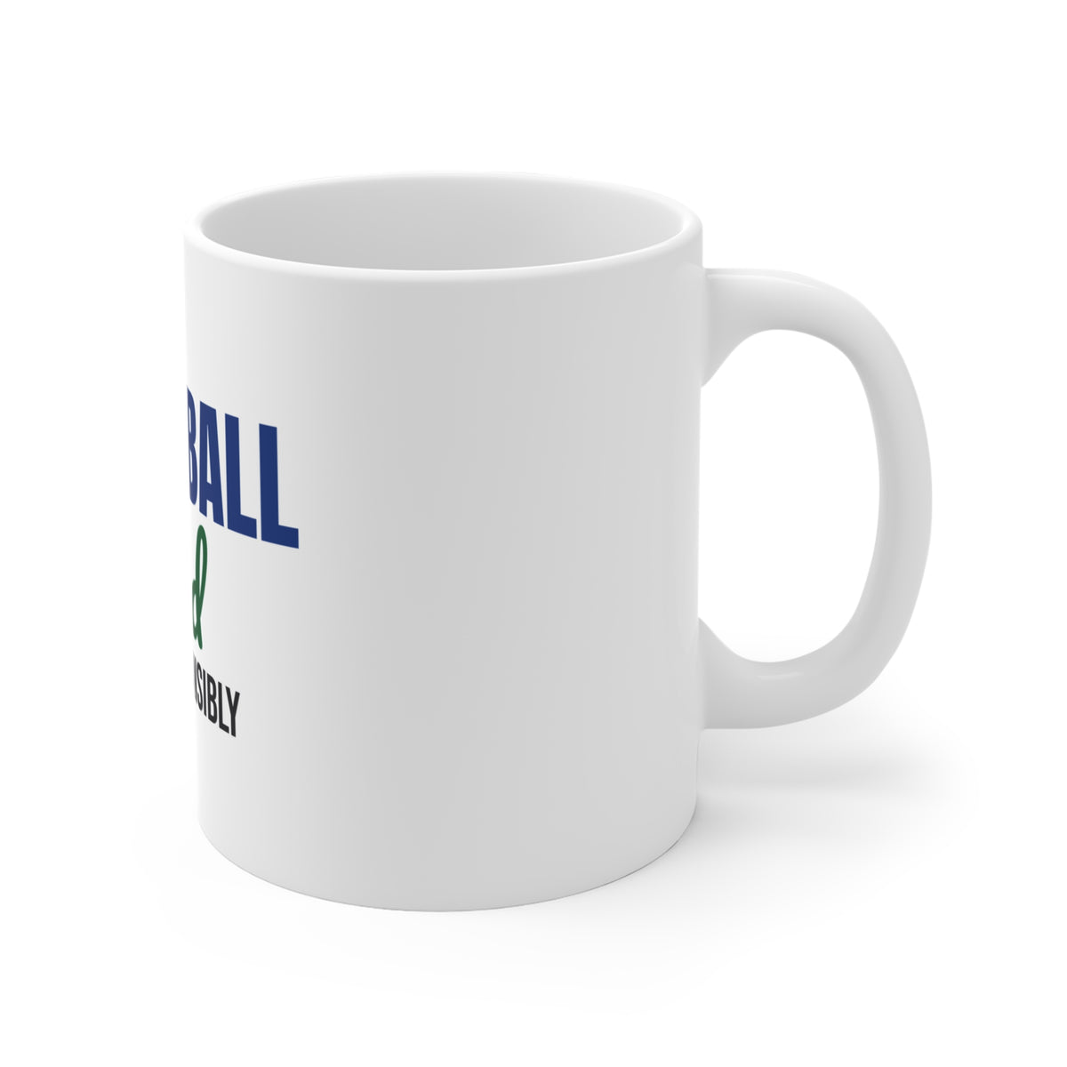 Pickleball Dad Dink Responsibly Mug