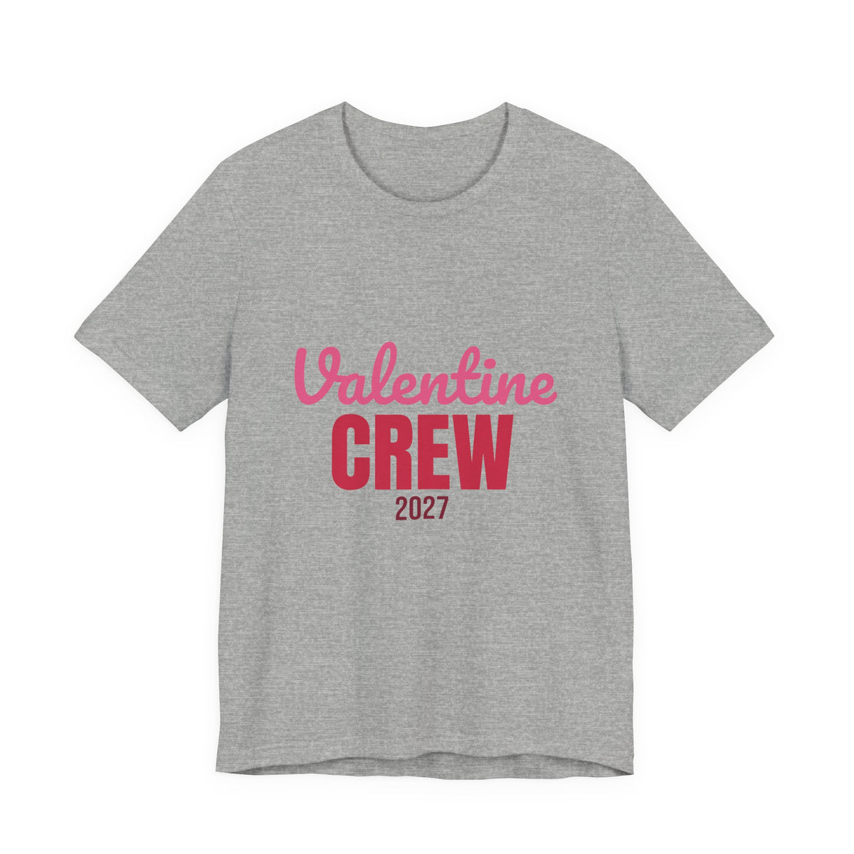 Valentine Crew 2027 Shirt, Matching Valentines Day T-Shirt