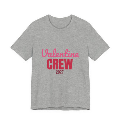 Valentine Crew 2027 Shirt, Matching Valentines Day T-Shirt