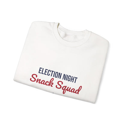 Election Night Snack Squad Sweatshirt, Election Night Crewneck Sweatshirt