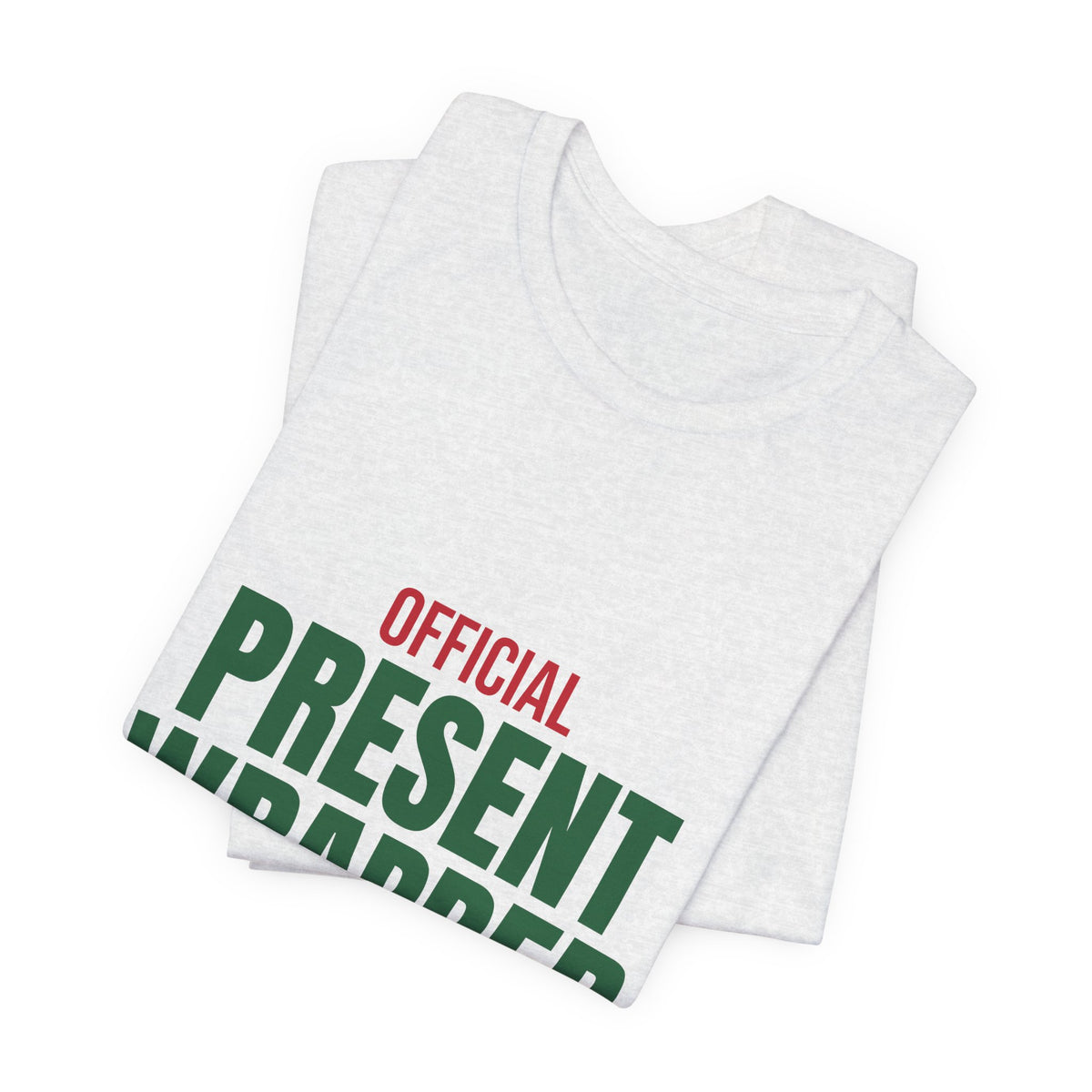 Official Present Wrapper Shirt, Funny Christmas T-Shirt, Gift Wrapper Tee