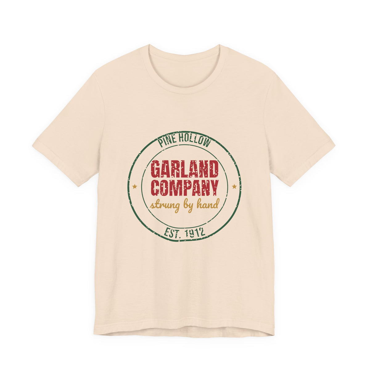 Pine Hollow Garland Company Est. 1912 Shirt, Vintage Christmas T-Shirt, Vintage Christmas Gift