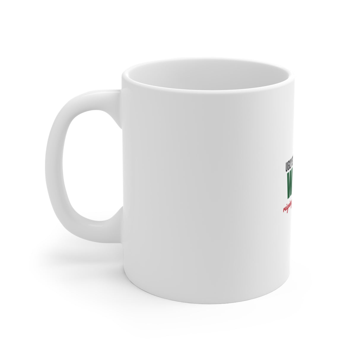 Ugly Sweater Contest Winner Mug, Ugly Sweater Contest Winner Mug 11oz