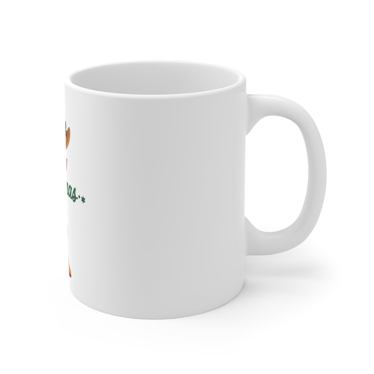 Merry Christmas Y'all Mug, Southern Christmas Coffee Mug 11oz