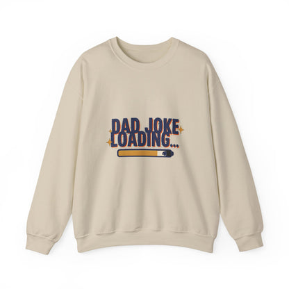 Dad Joke Loading Sweatshirt, Funny Dad Crewneck, Gift for Dad