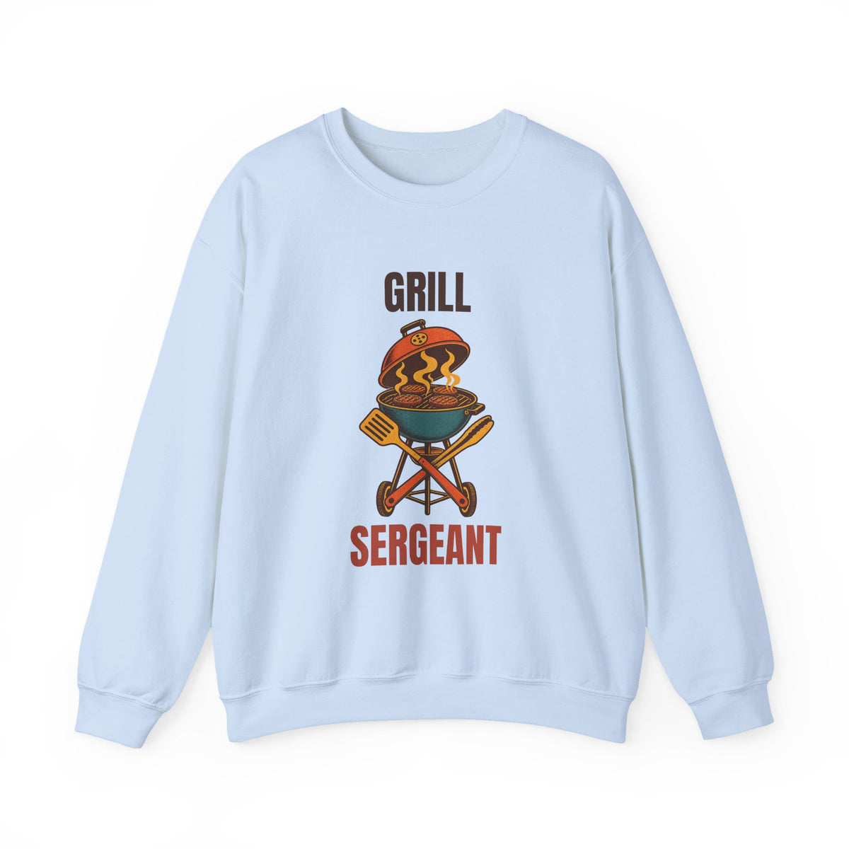 Grill Sergeant Vintage BBQ Sweatshirt, Vintage Grill Sergeant Crewneck