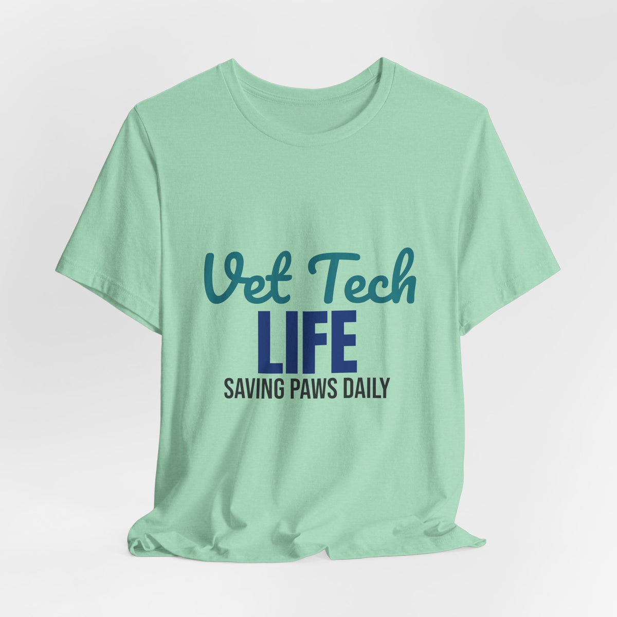 Vet Tech Life Saving Paws Daily Shirt, Vet Tech T-Shirt, Veterinary Technician Gift